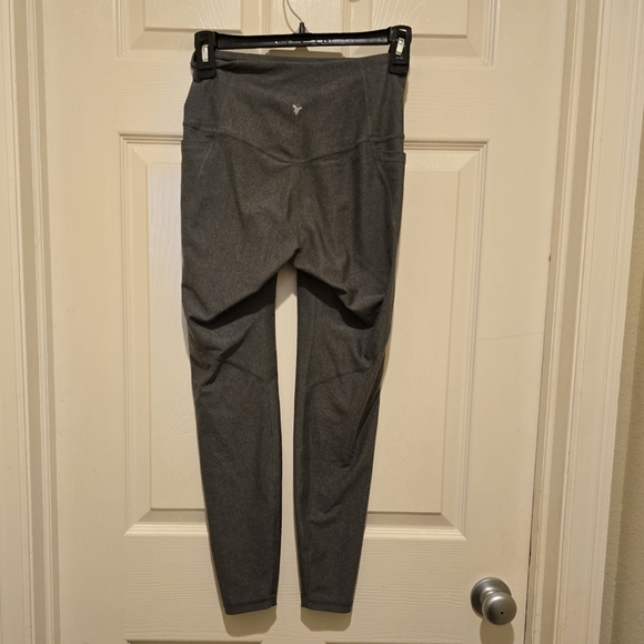 Old Navy Active power soft go dry high rise gray leggings size S Small - Picture 5 of 8